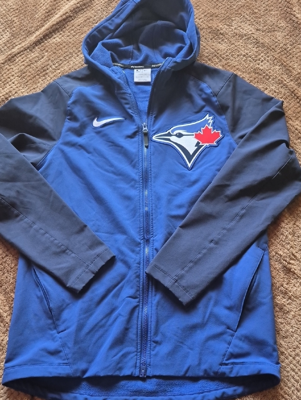 Toronto Blue Jay's Nike Authentic Collection Player Performance Full-Zip Jacket